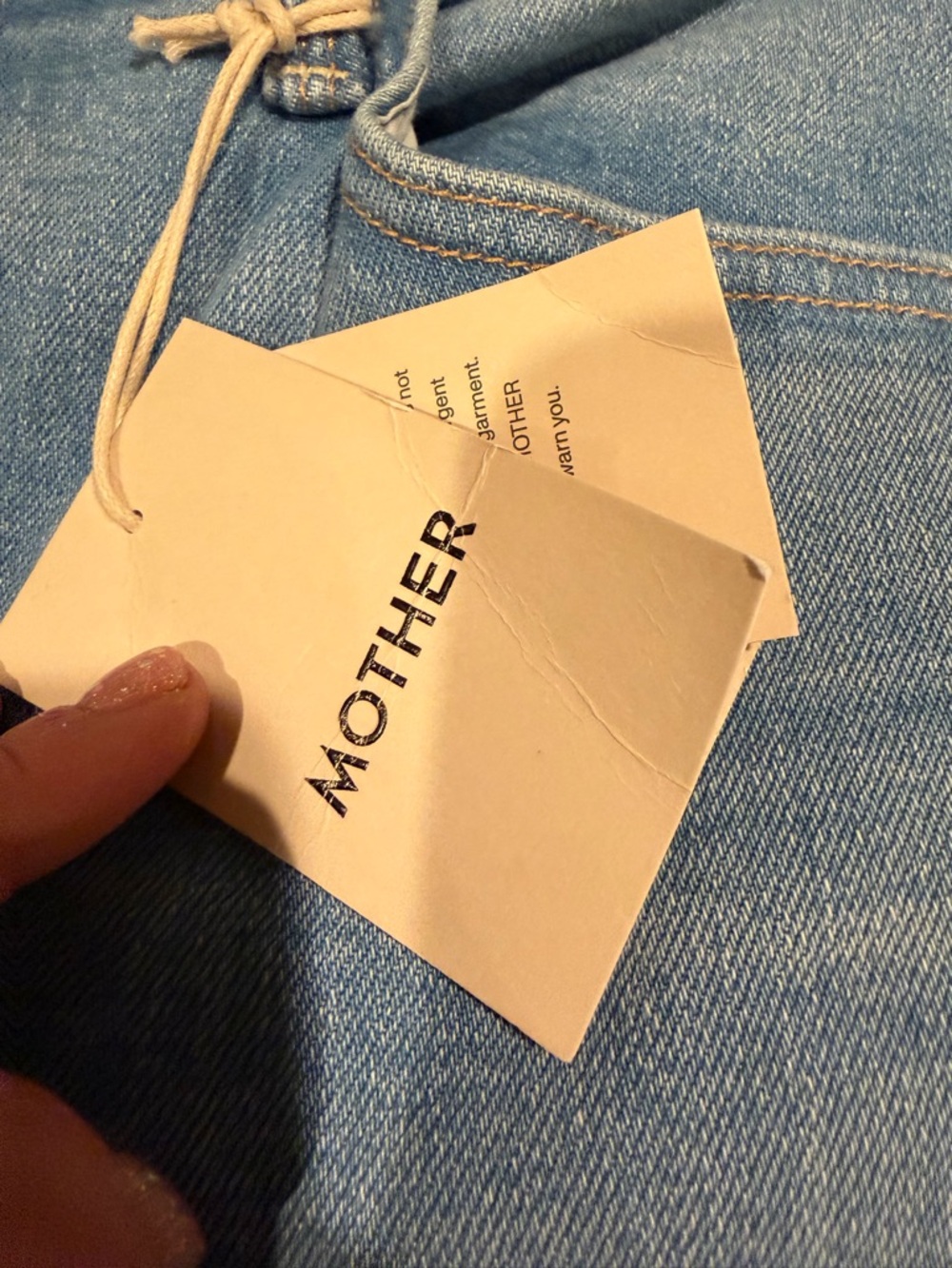 NWT Size 31 MOTHER The Tomcat Straight-Leg Jeans - Picture 2 of 10